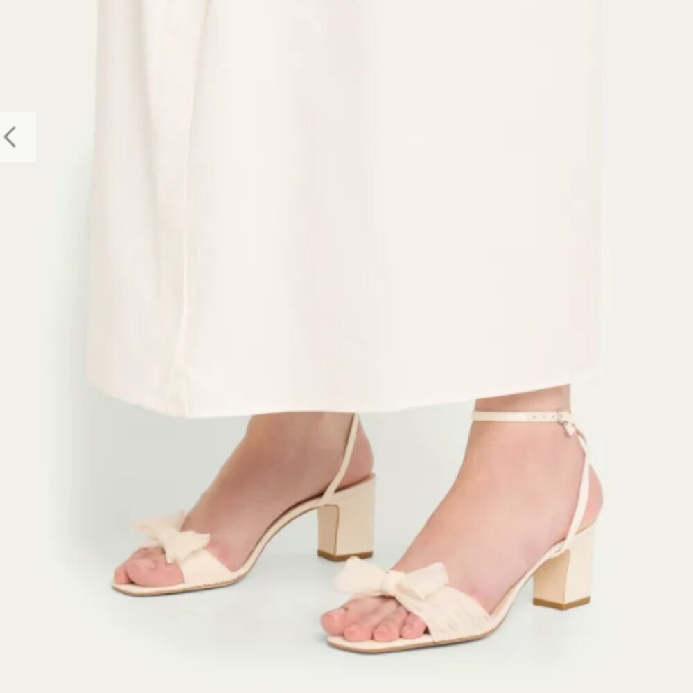 Loeffler Randall Kimora Pleated Bow Heels